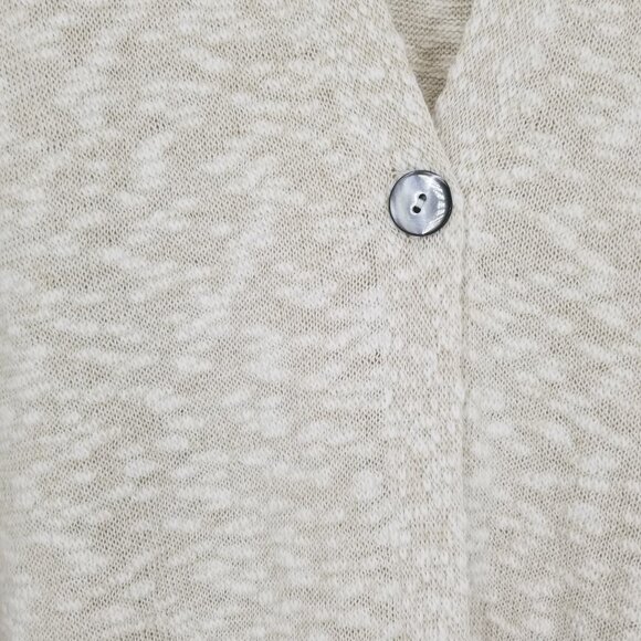 J.Jill Long Cardigan / Duster Slub Cotton, Warm Neutral, Beachy, Coastal & More - Picture 4 of 4